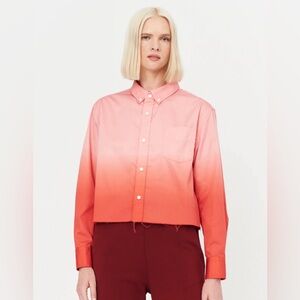 Raquel Allegra Fire Gradient Badlands Painter Essentials Crop Top